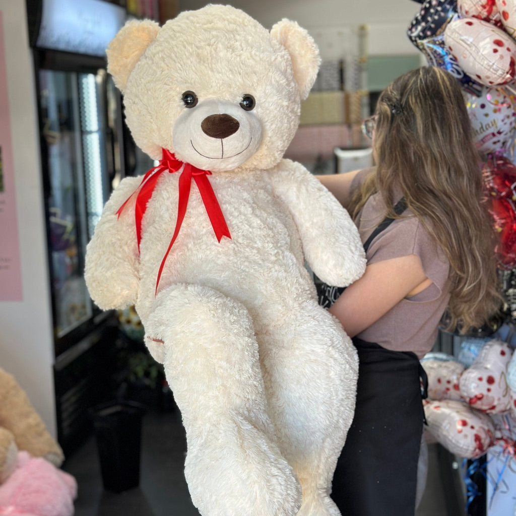 Cream Teddy Bear - Large